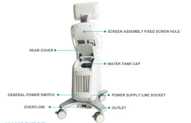 Hohe Intensitäts-fokussierte Ultraschall-Maschine Liposonix-Fettabbau Hifu für das Körper-Umreißen