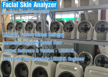 Selbst-Analyse Gesichts-Analysator-Maschine mit UV-Stimme-System