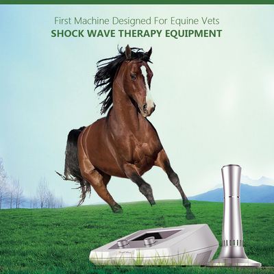 1 - 22-Hz-medizinische Therapie-Ausrüstungs-Veterinärstoßwelle BS-SWT2X für Sehnen-Verletzung